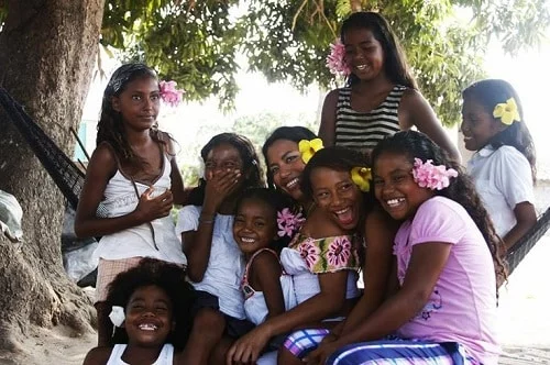 asentamientos de la cultura afrocolombiana Costa