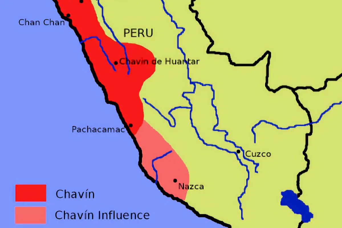 Ubicación cultura Chavín