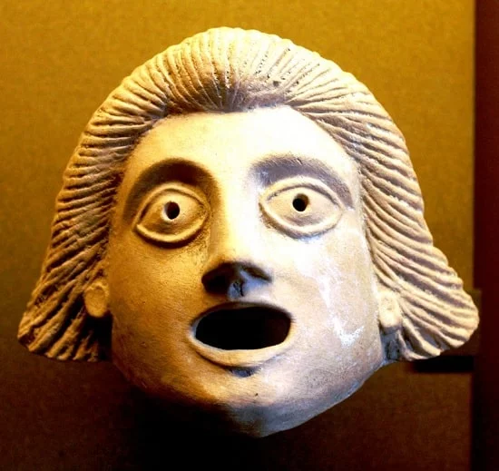 tipos de máscaras griegas
