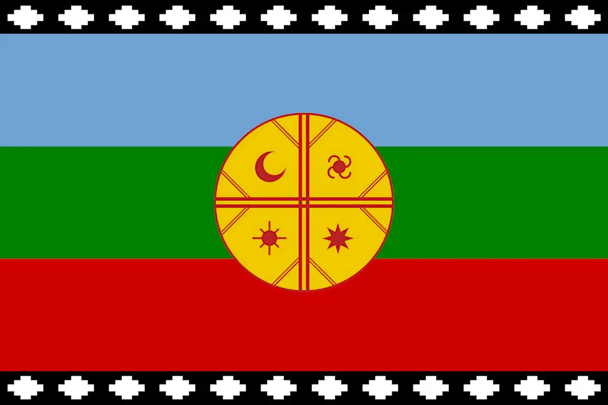 Bandera Mapuche