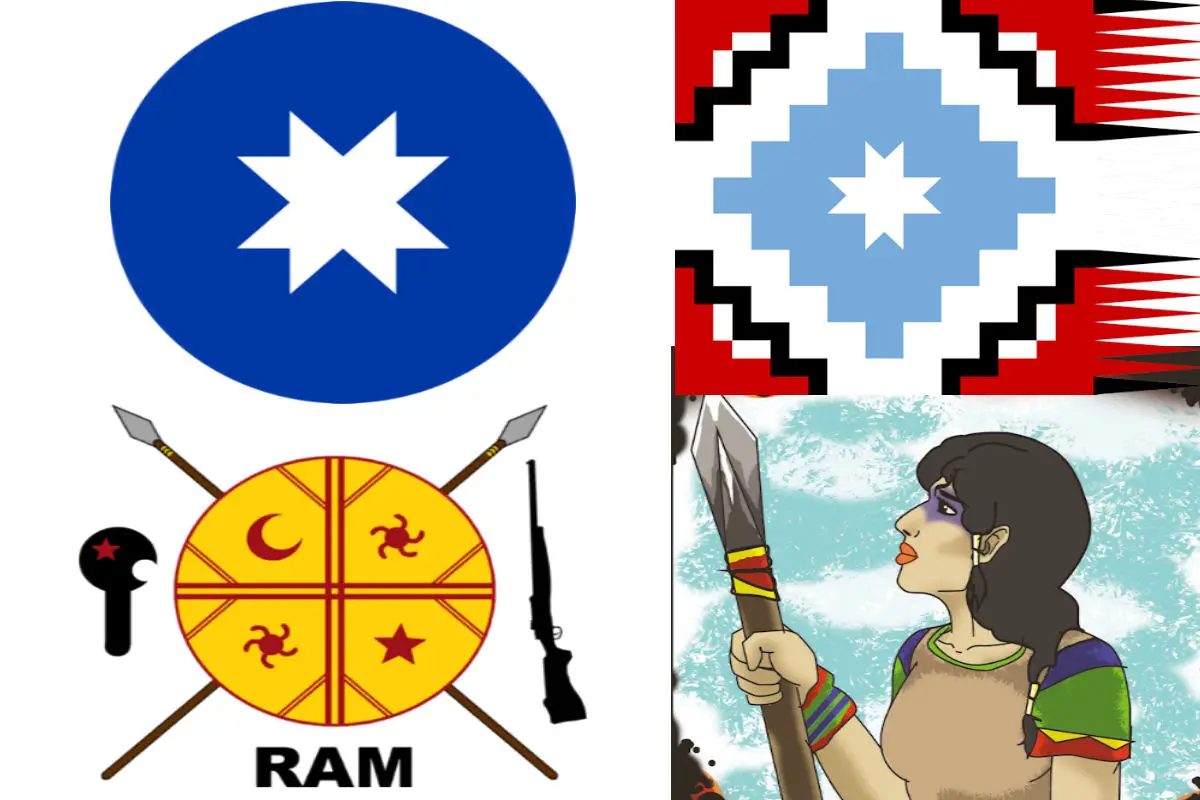Banderas mapuche
