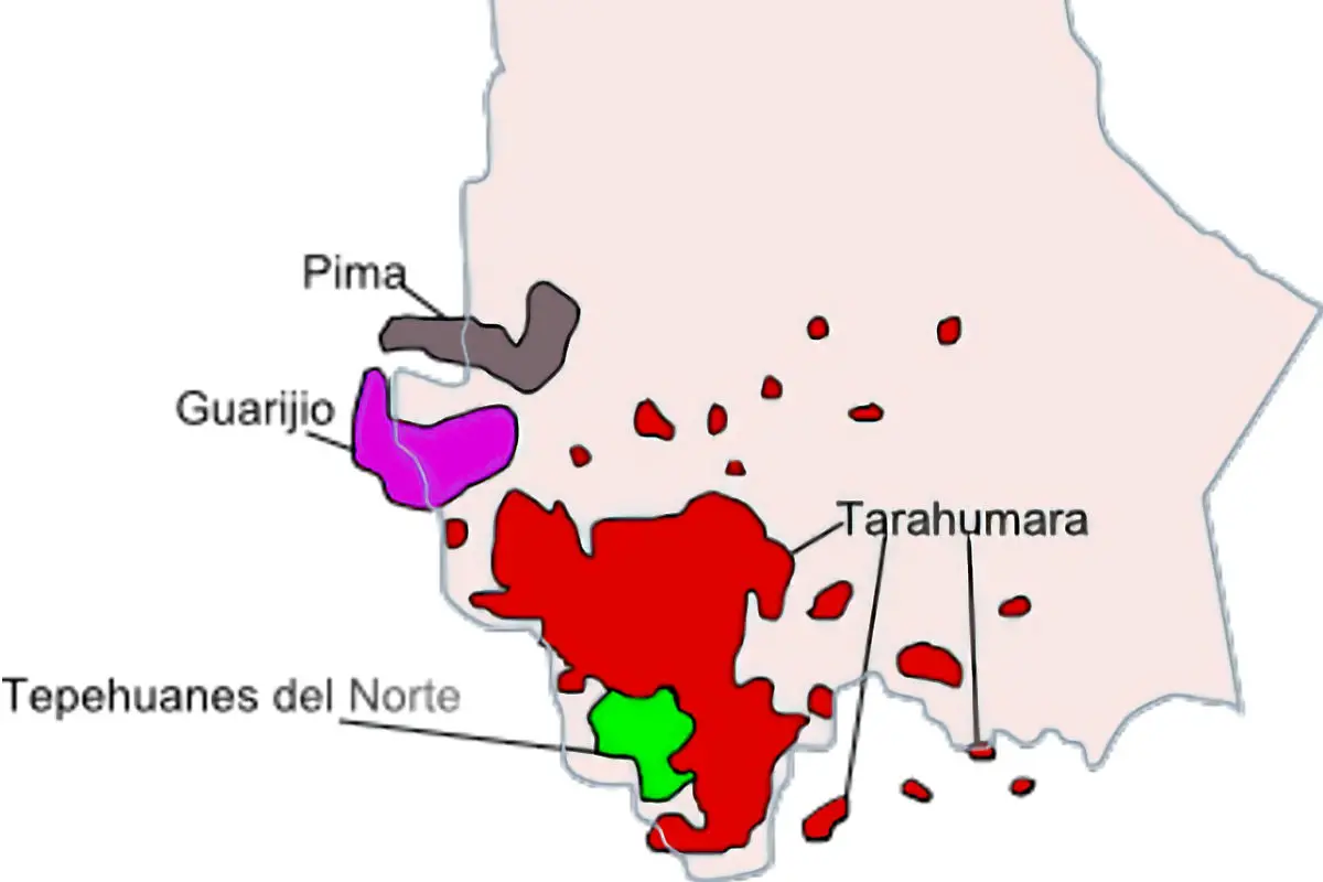 UBICACIÓN DE LOS TARAHUMARAS