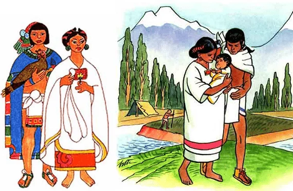 VESTIMENTA NÁHUATL » Características y evolución de su indumentaria VESTIMENTA NÁHUATL » Características y evolución de su indumentaria